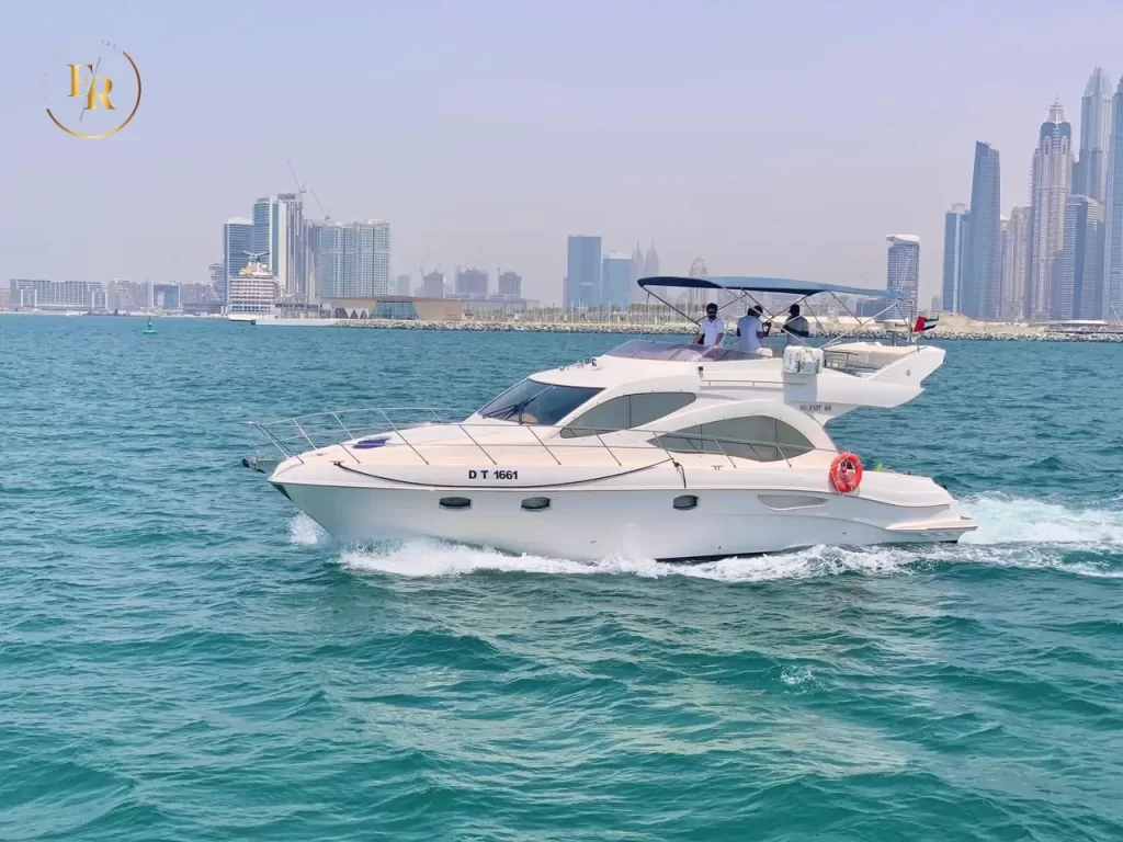 Majesty 44 Ft in Dubai Elite yacht rental