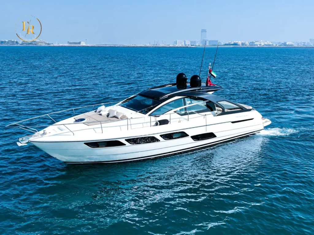 Pershing 54 White Elite yacht rental boat