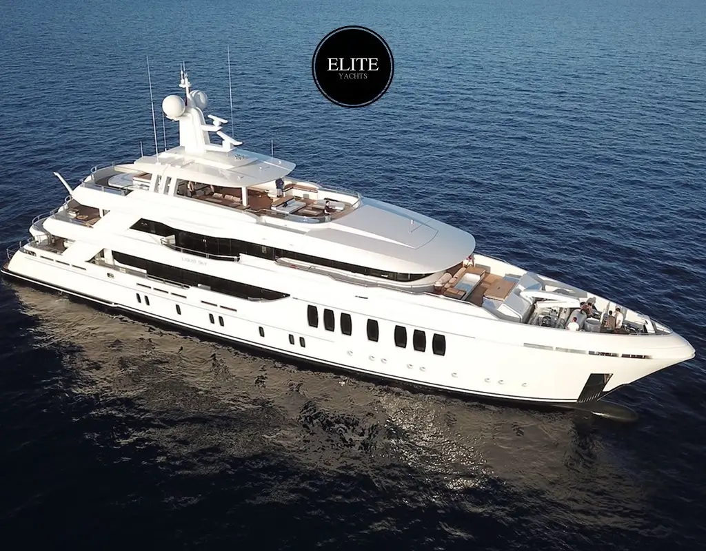 Elite Yachts Rental Dubai. Elite Yachts 154 FT Liquid Sky main image. The Story Behind Elite Yachts Charter: Excellence on the Water | Elite Yachts Charter Dubai image blog.